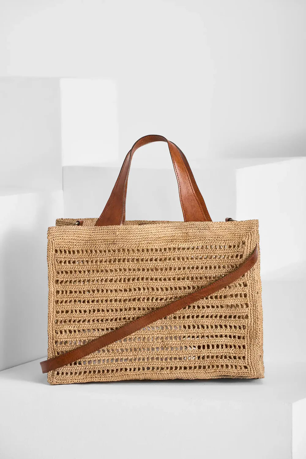 Nosy Raffia Handbag