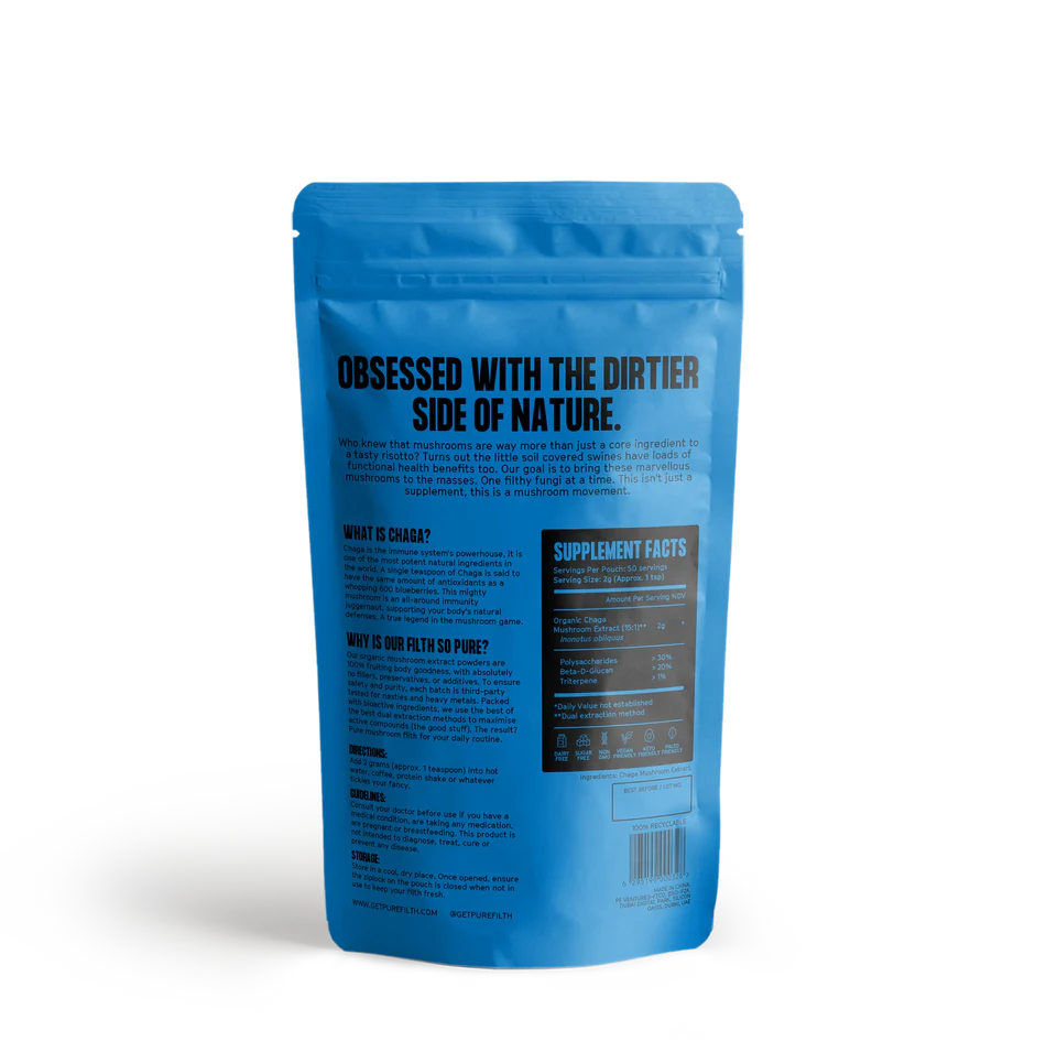 Chaga Mushroom Powder