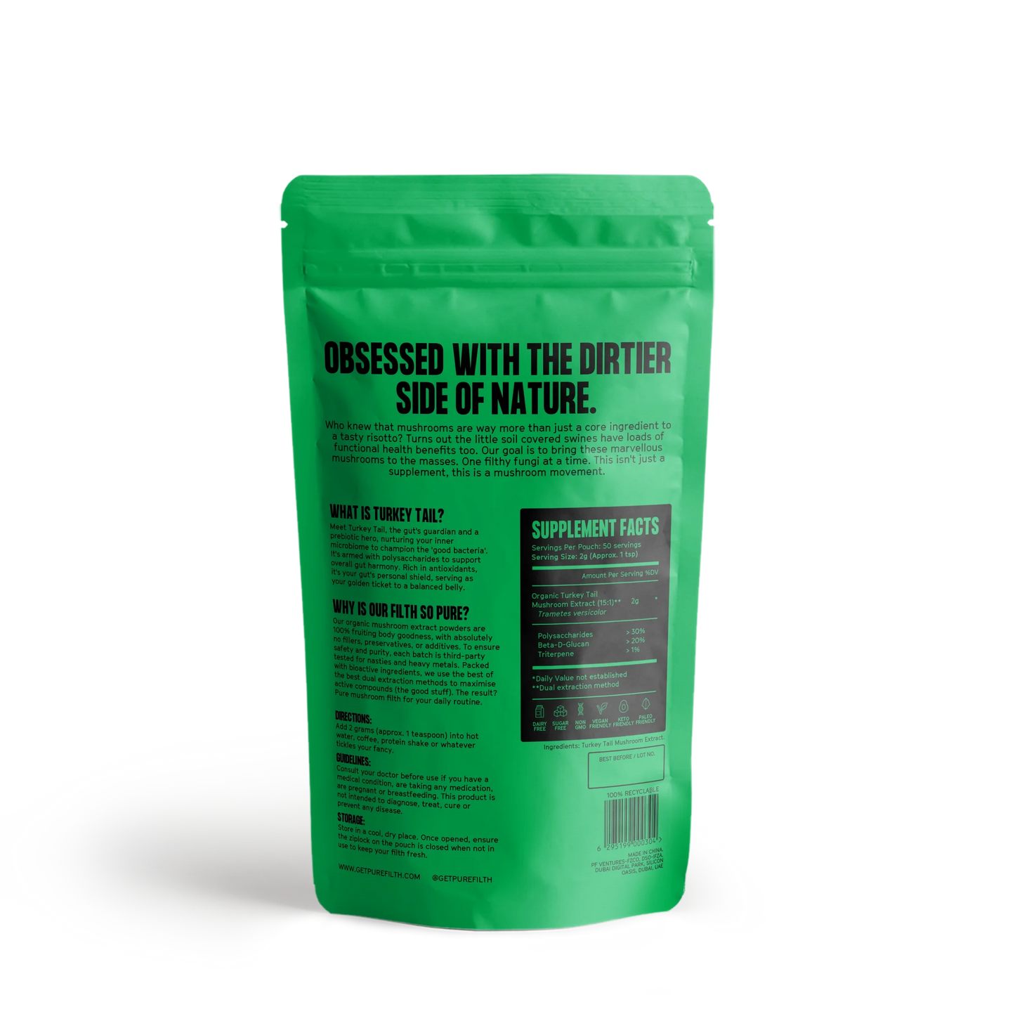 Turkey Tail Mushroom Powder