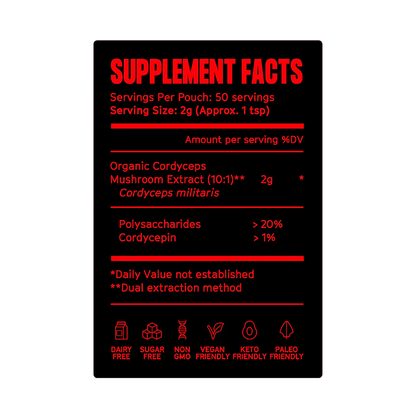 Cordyceps Mushroom Powder