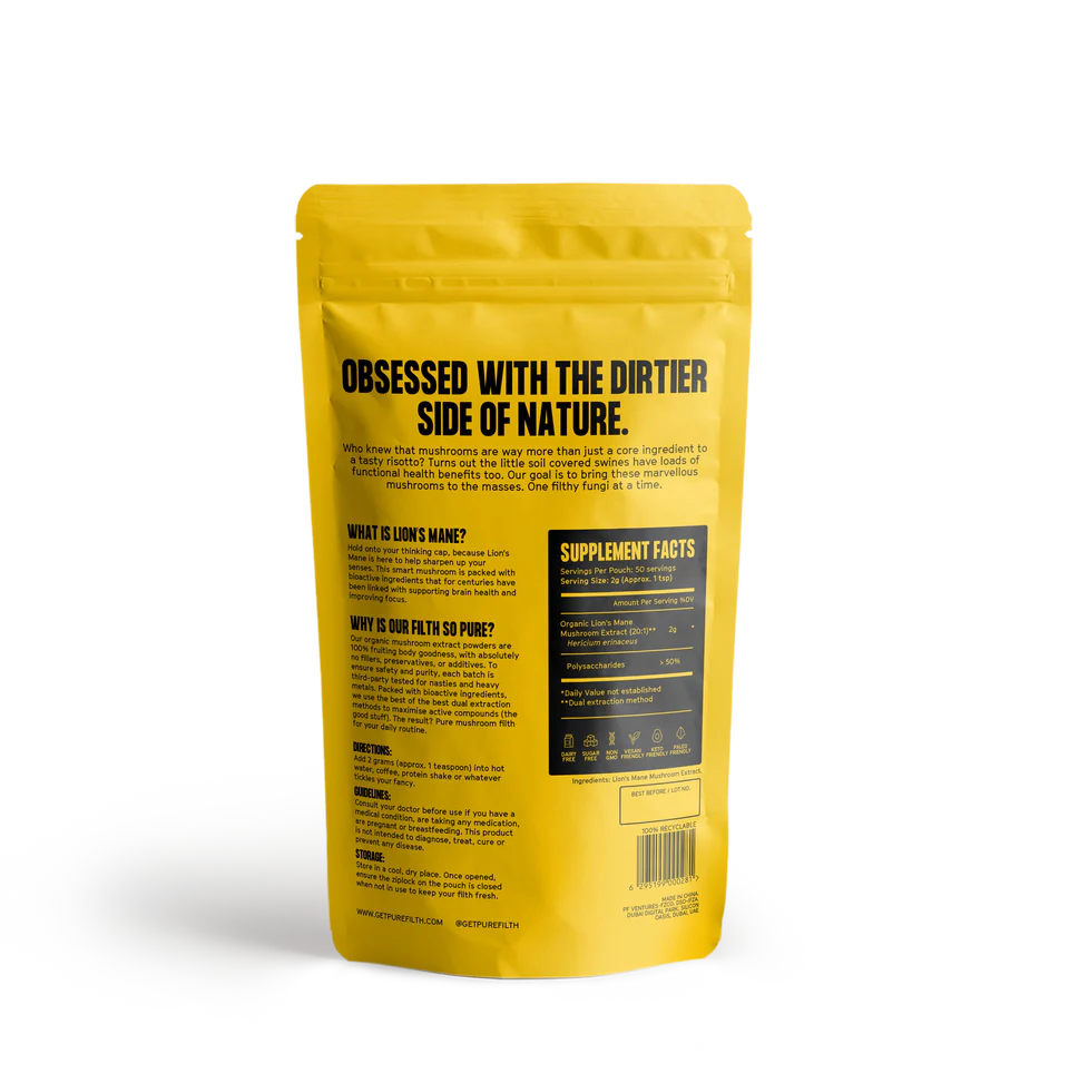 Lion's Mane Mushroom Powder