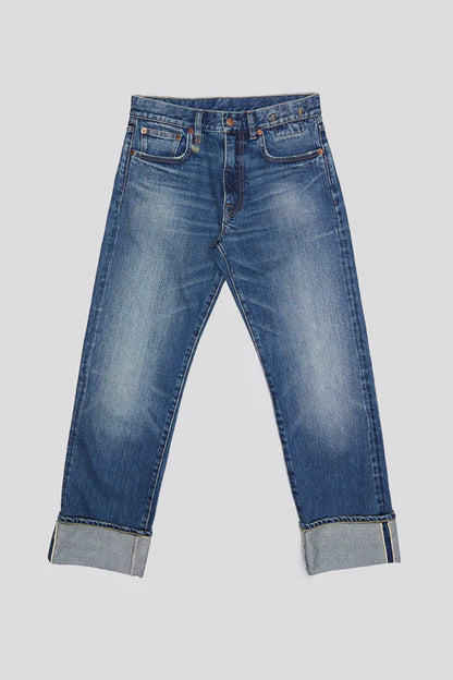 Caslon Selvedge Blue Cuffed Romeo Jean