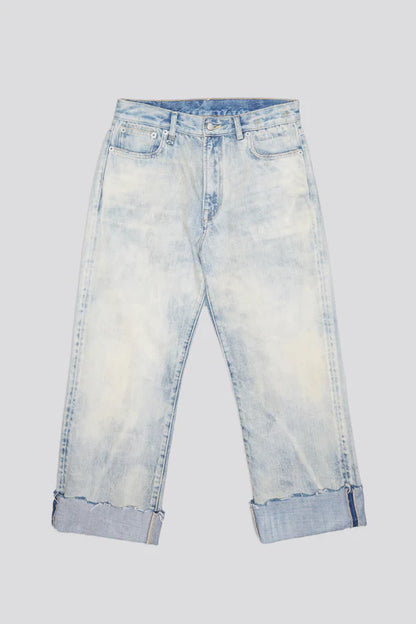 Vintage Ash Blue Cuffed X-boyfriend  Jean