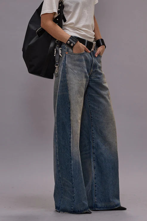 Insert D’arcy Loose Jean Vintage Indigo Colorblock