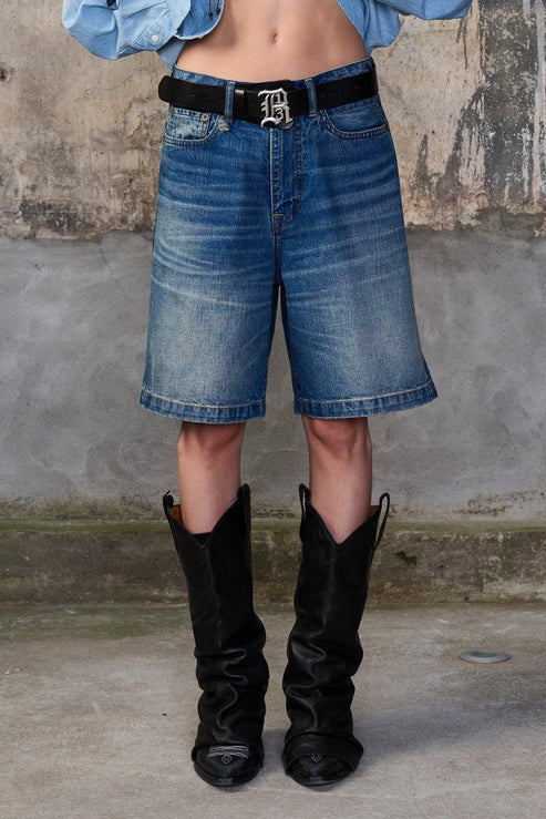 Relaxed Bermuda Shorts Depot Blue
