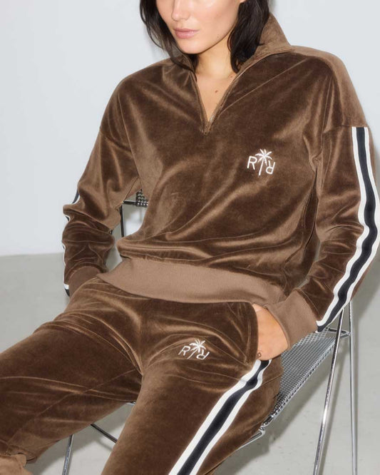Cross Quarter Zip Sweater