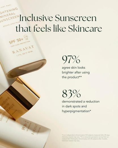 Brightening Mineral Sunscreen SPF 50+