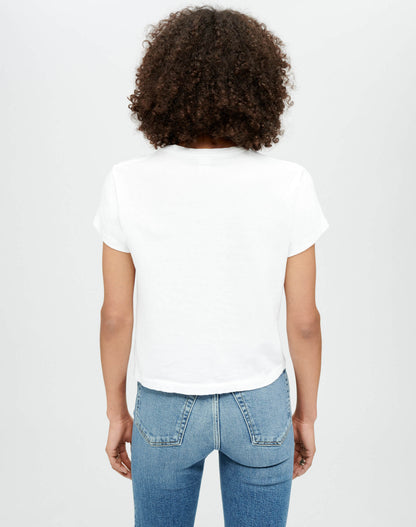 50s Boxy Tee Optic White