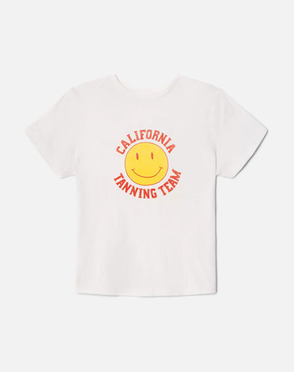 Classic "Tanning" Tee Antique White