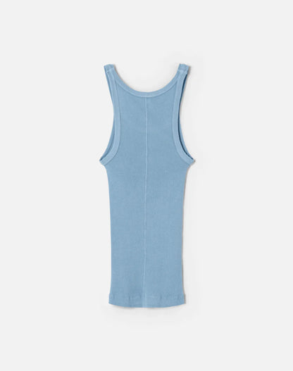 Hanes Ribbed Tank Pacific