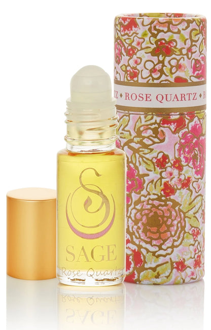 Rose Quartz 1/8 oz Perfume Oil Concentrate Roll-On