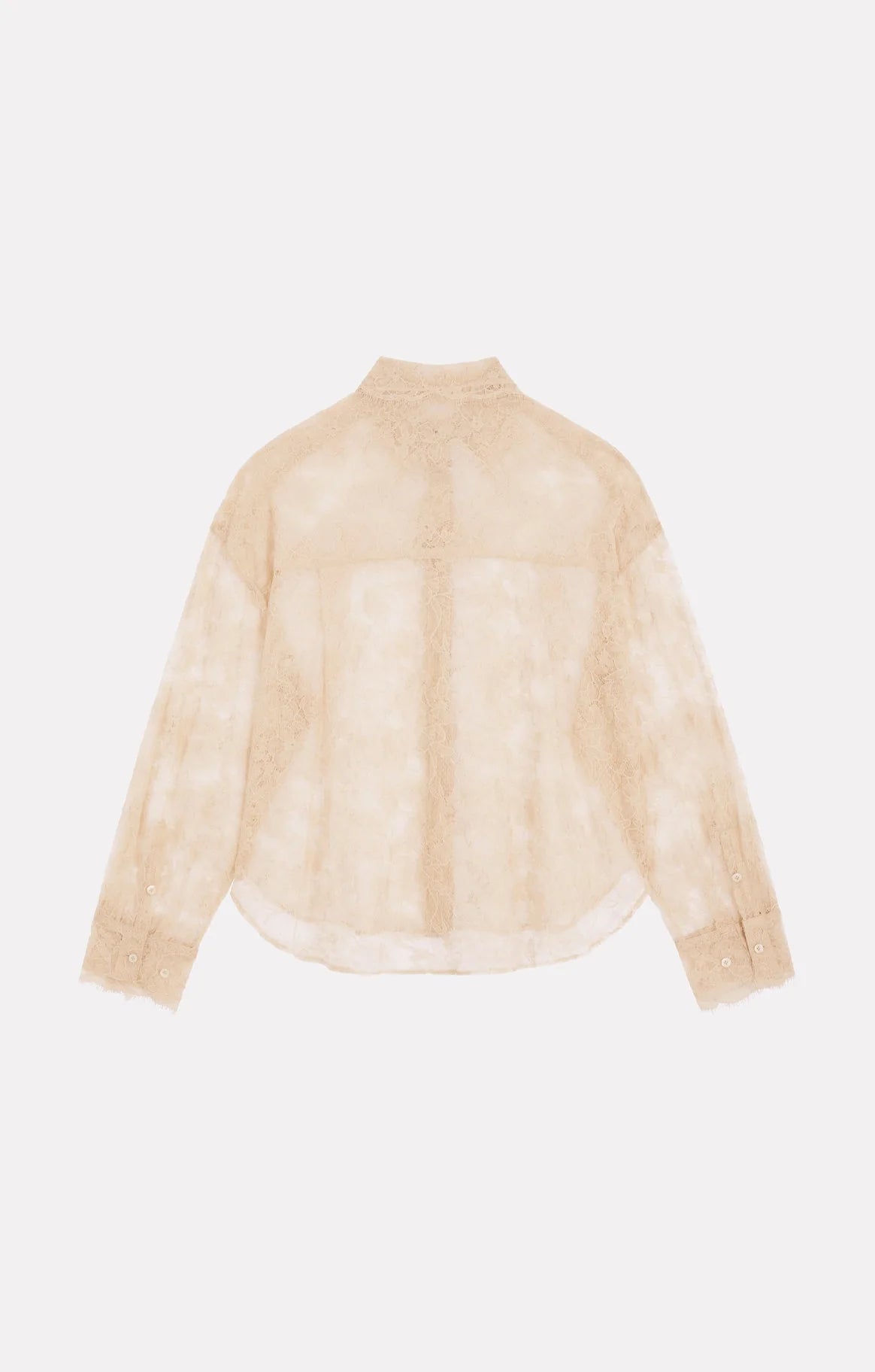 Reese Lace Shirt White