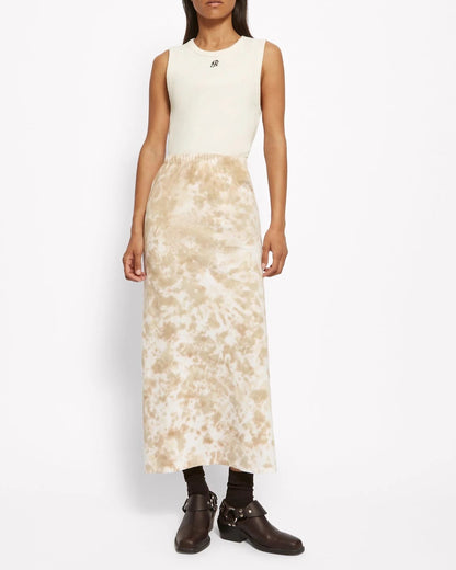 Rose Skirt Milkyway Jersey Beige