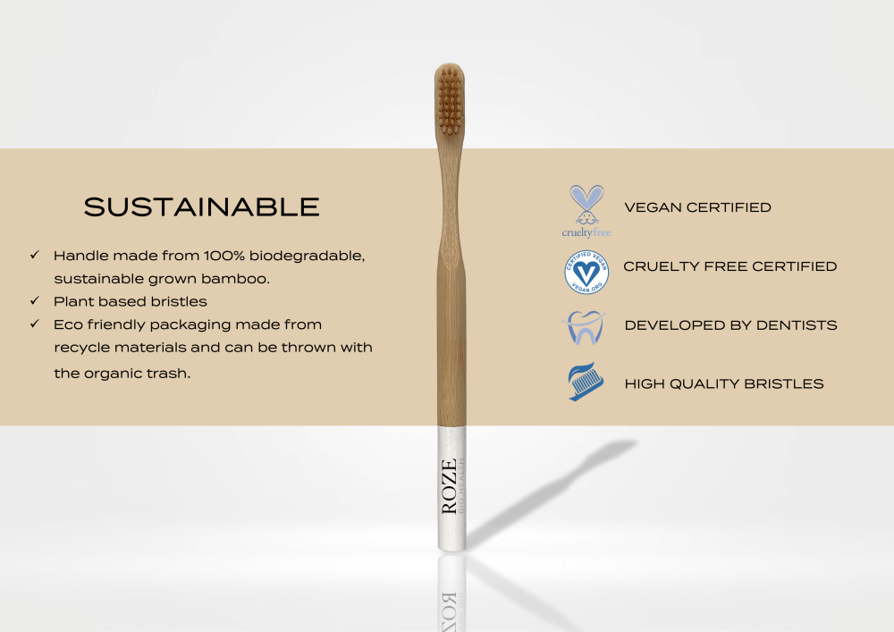 Adult Soft Bamboo Toothbrush