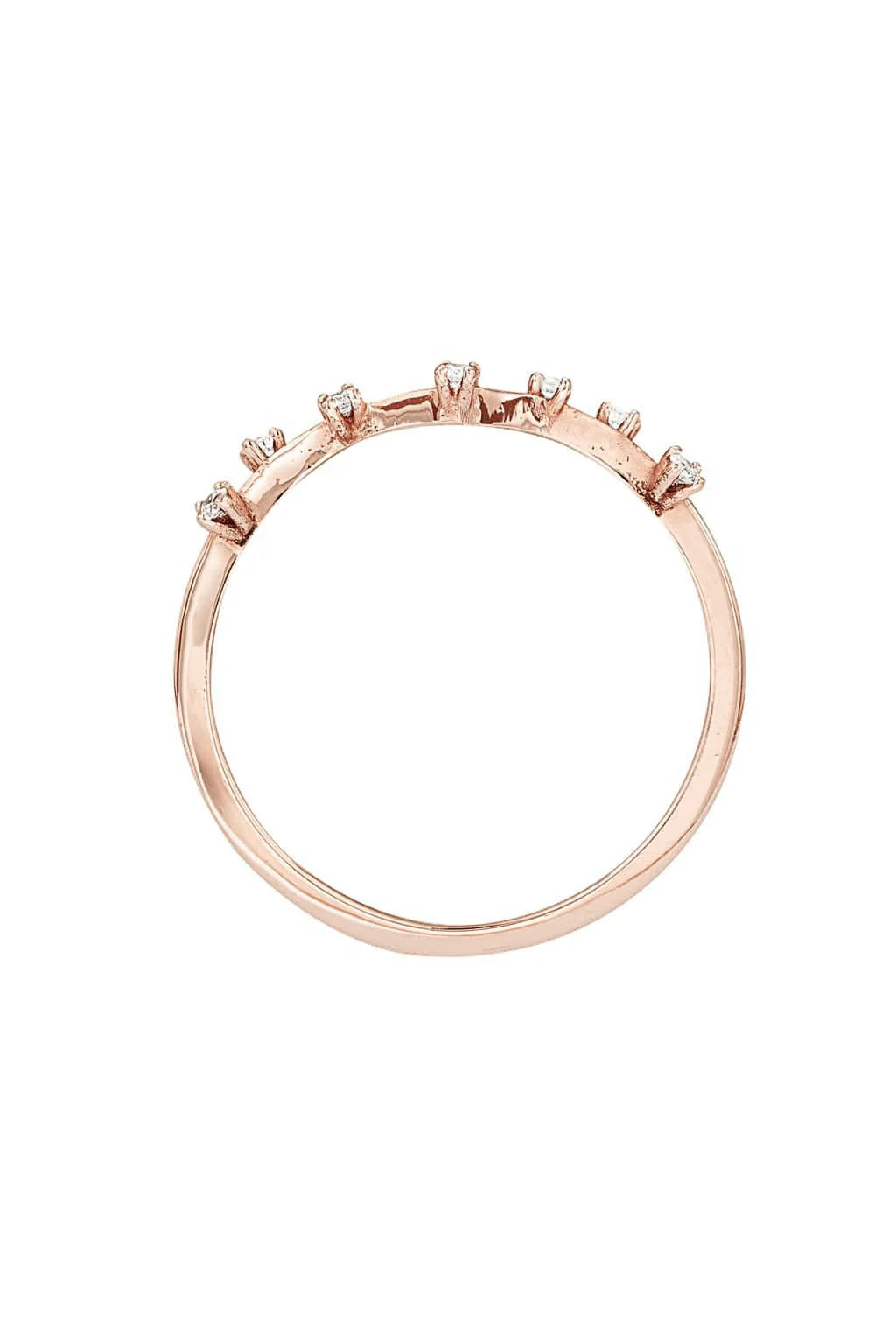 Rose Gold Nature Ring