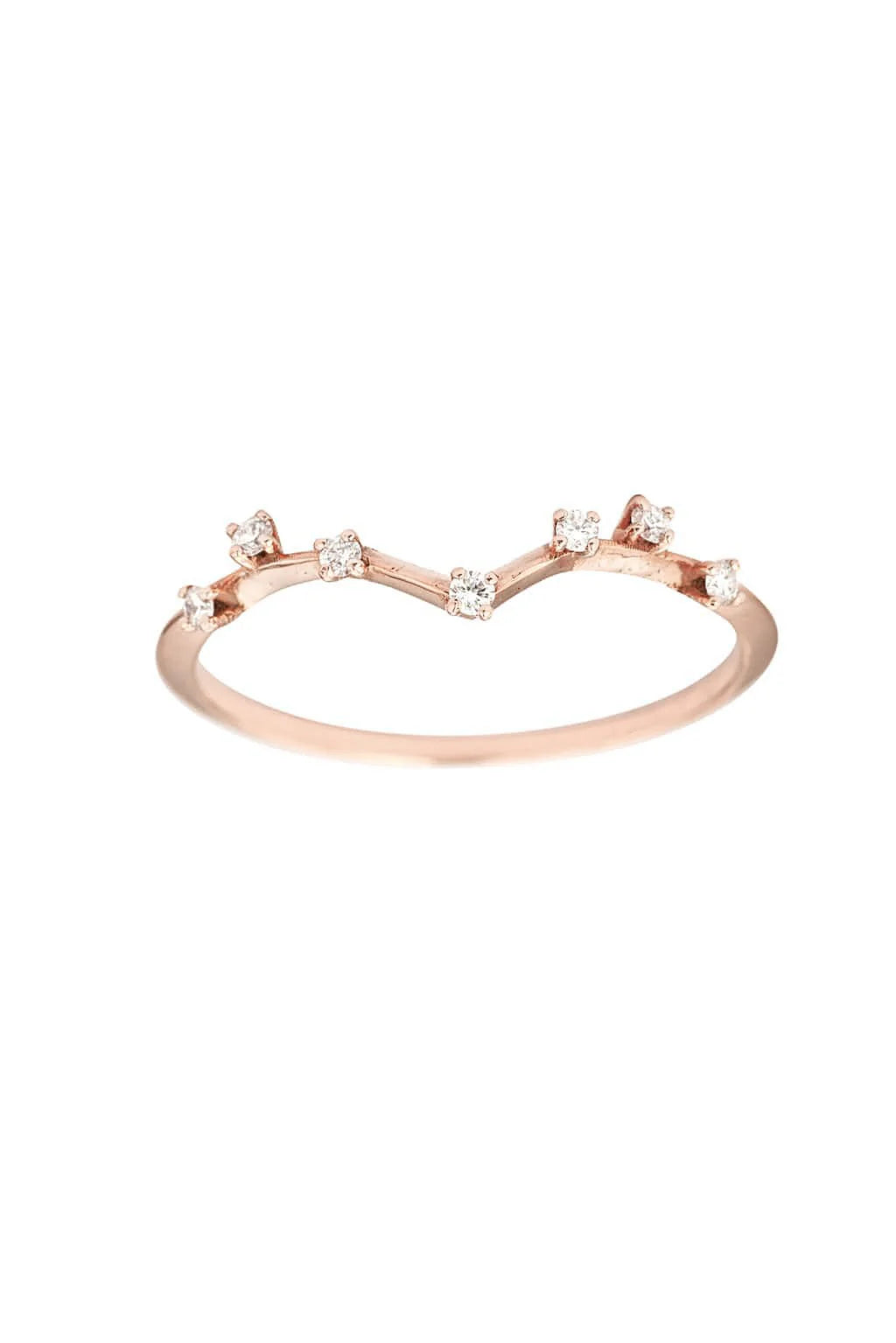 Rose Gold Nature Ring