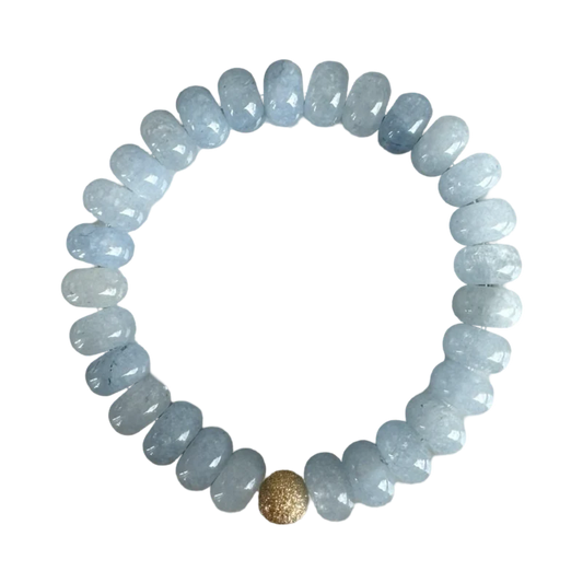 Dusty Blue Cloud Bracelet
