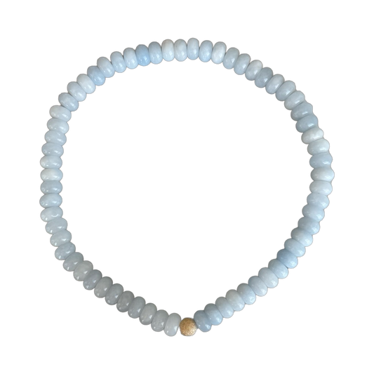 Ice Blue Monochrome Necklace