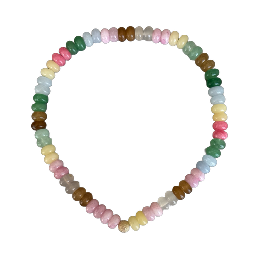 Pastel Rainbow Love Necklace