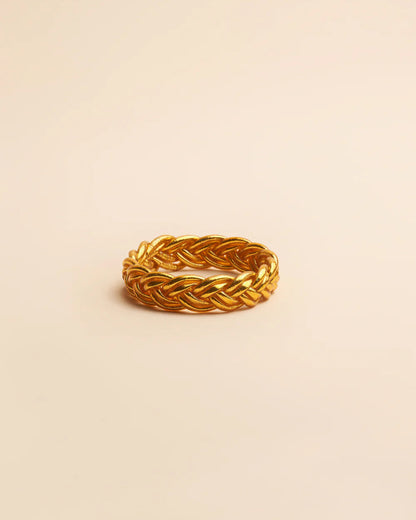 Gold Kumali Double Braided Bracelet