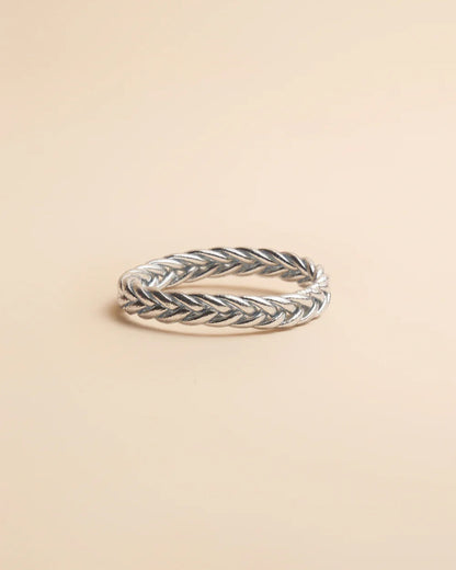 Silver Kumali Braided Bracelet