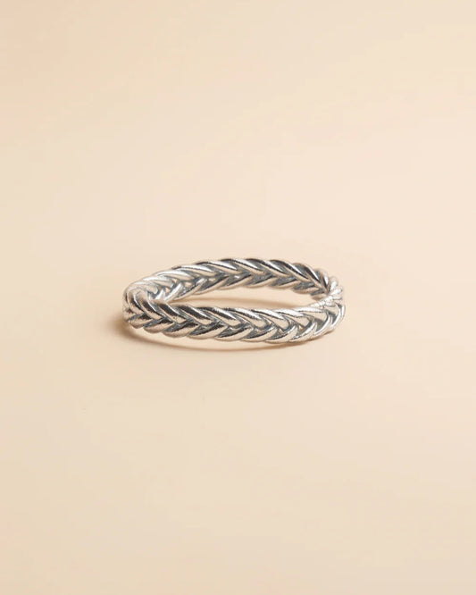 Silver Kumali Braided Bracelet