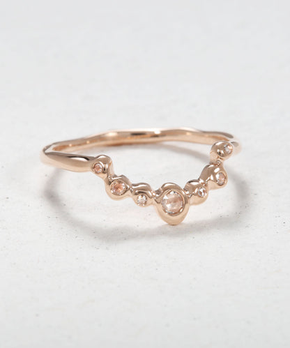 Diamond Eye Stacking Band Ring