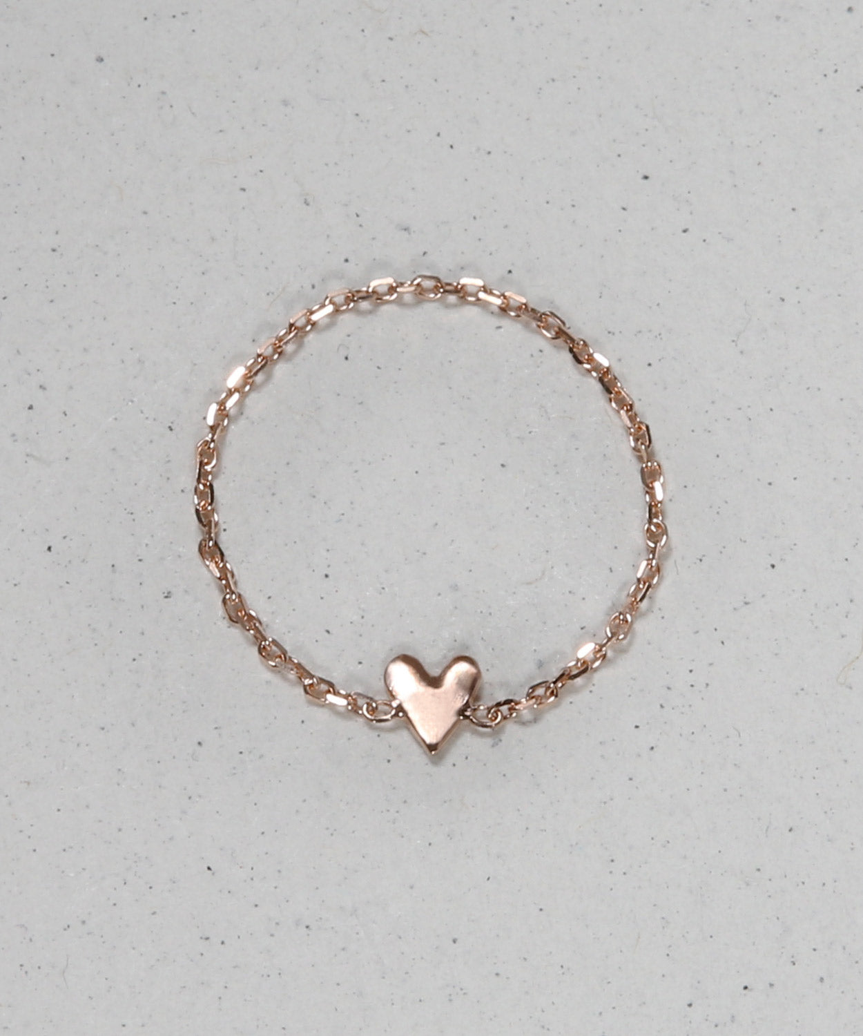 Heart Chain Ring