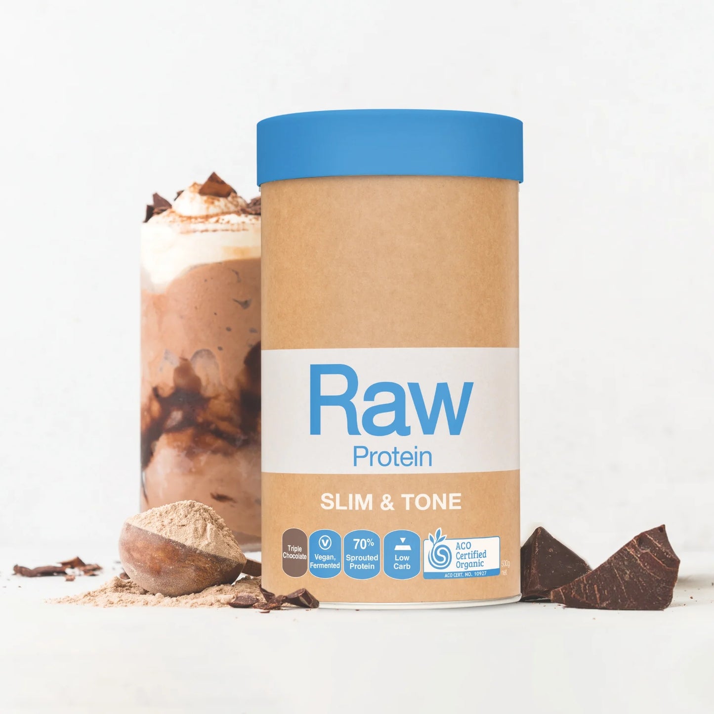 Raw Protein Slim & Tone Vanilla Cinnamon 500g