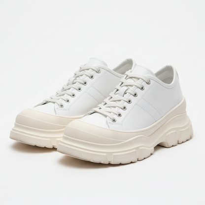 White Feat Sneakers