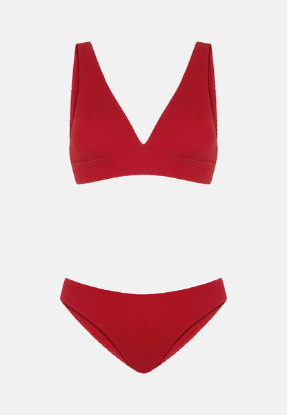 Aqua Onesize Bikini Cherry