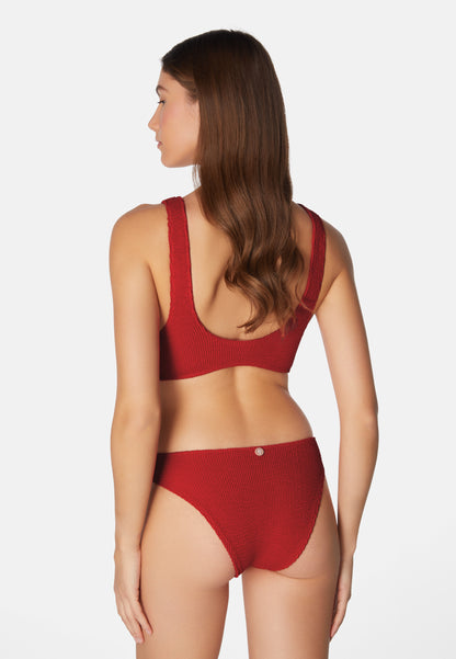 Aqua Onesize Bikini Cherry
