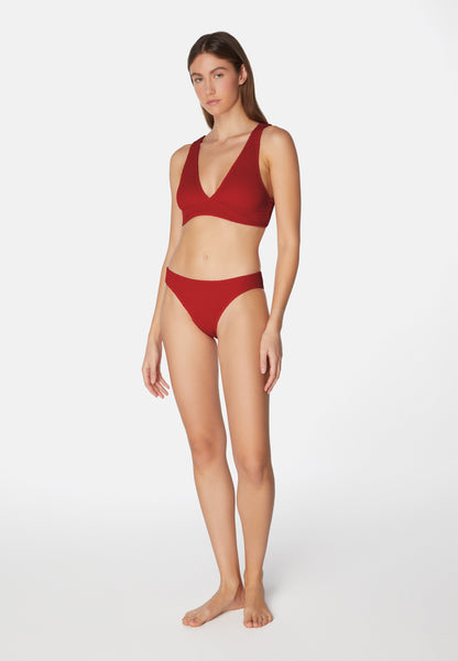 Aqua Onesize Bikini Cherry