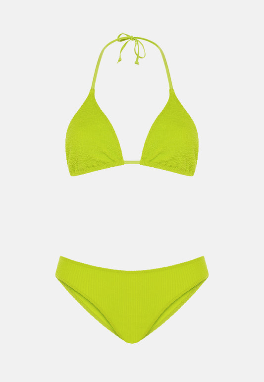 Mia One Size Bikini Lime