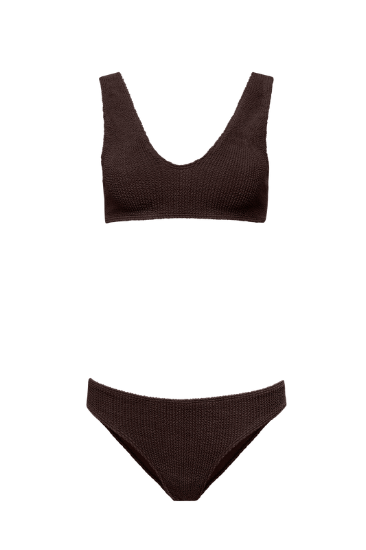 Noa Two Piece Swimsuit Choco