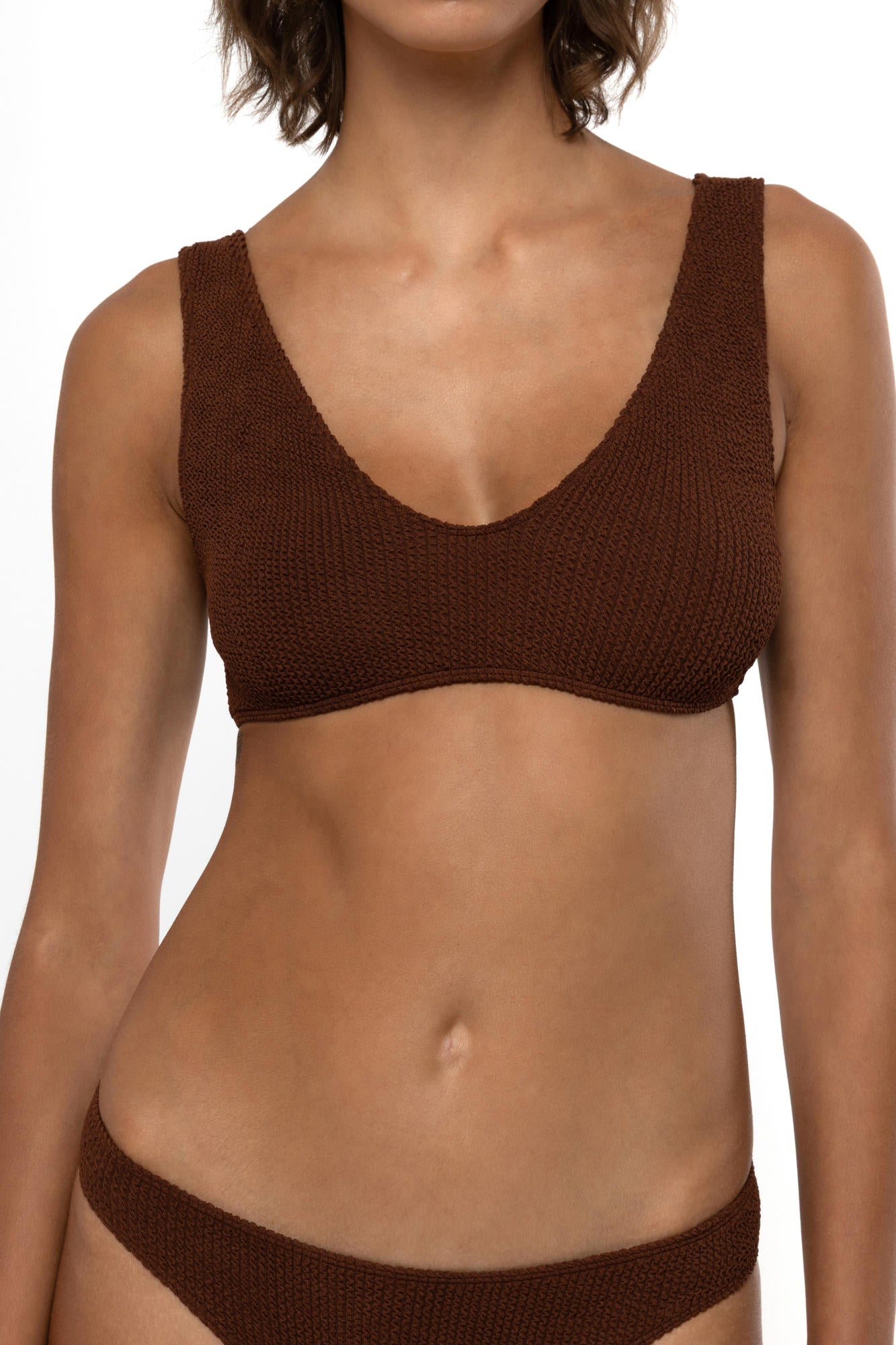 Noa Two Piece Swimsuit Choco