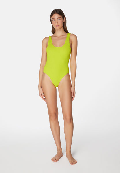 Riva One Piece Swimsuit Lime