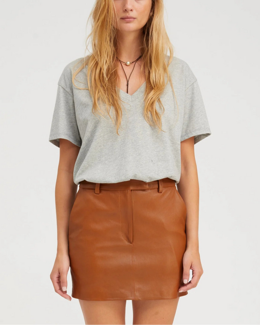 V-Neck Tee Grey
