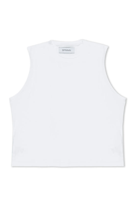 Muscle Tank White