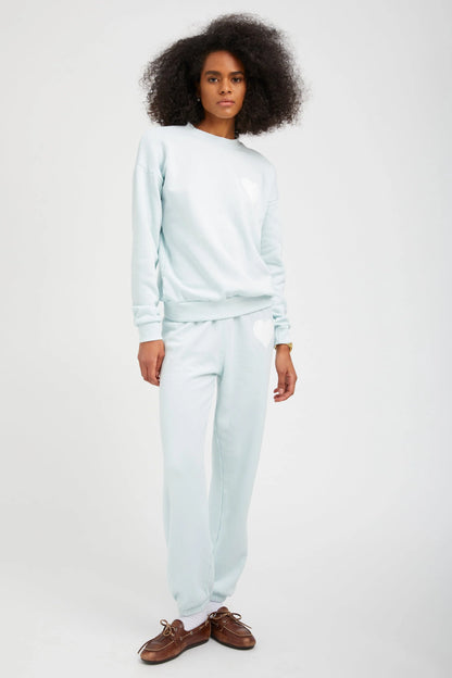 Vintage Heart Sweatshirt Ice