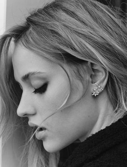 Belle Epoque Black Gold Earring