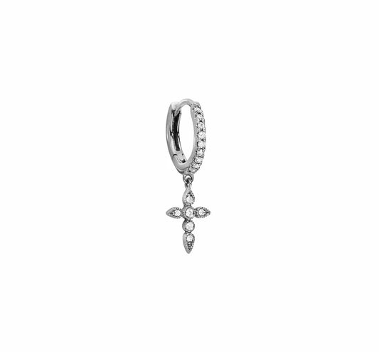 Celeste Hoop Black Gold