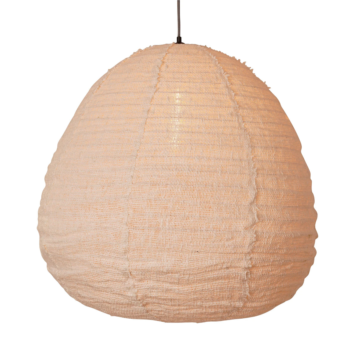 Kapok Tree Pear Lampshade White