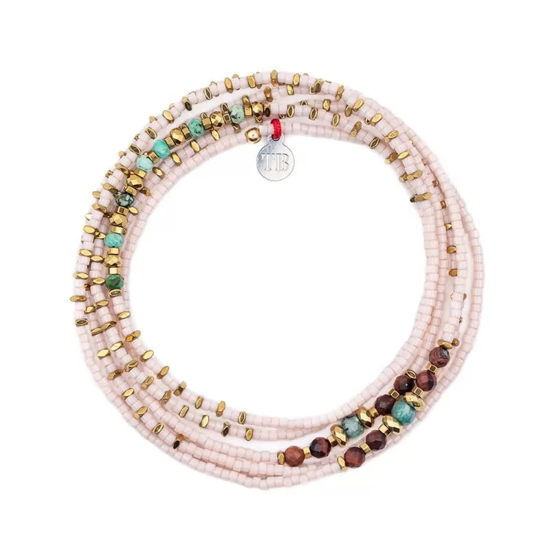 Andy Rose Marshmallow 6 Necklace & Bracelet