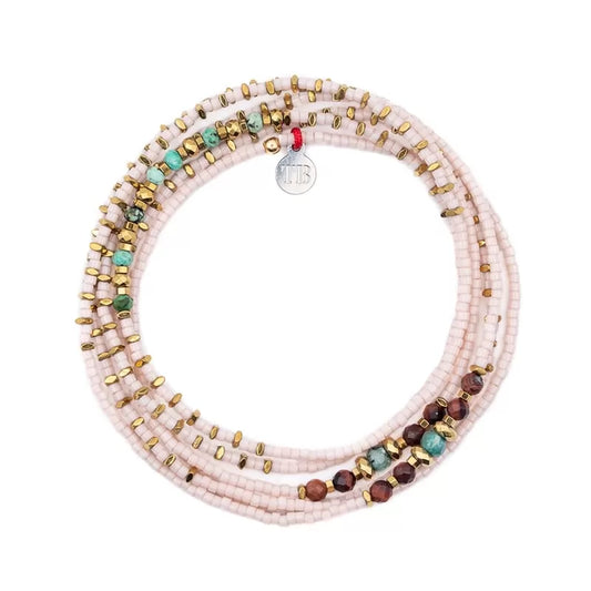 Andy Rose Marshmallow 6 Necklace & Bracelet