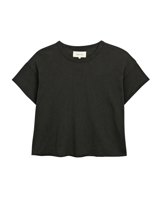 Crop Tee Almost Black