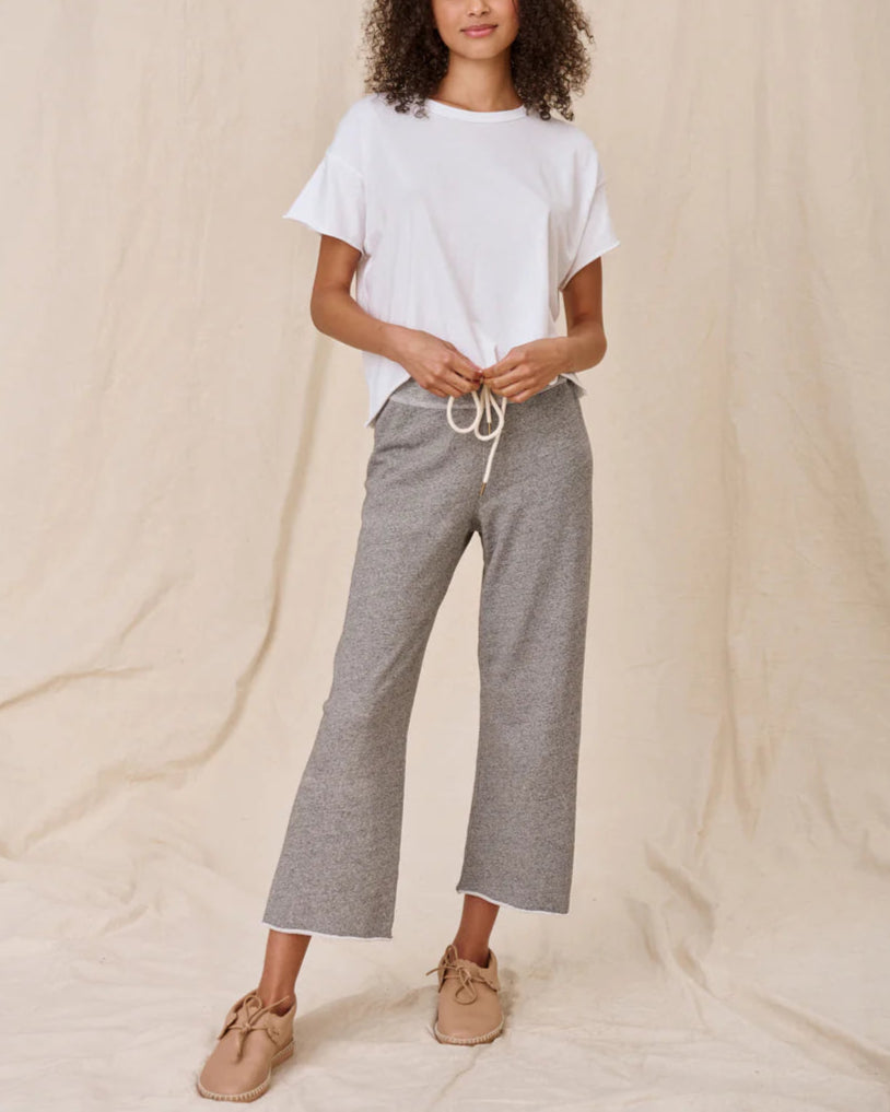 Crop Tee True White