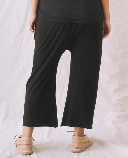 Jersey Crop Almost Black