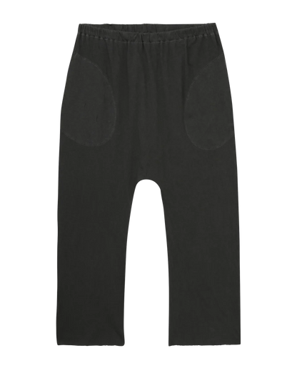 Jersey Crop Washed Black