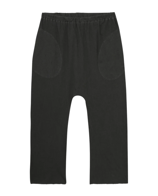 Jersey Crop Washed Black